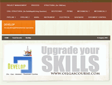 Tablet Screenshot of oilgascourse.com